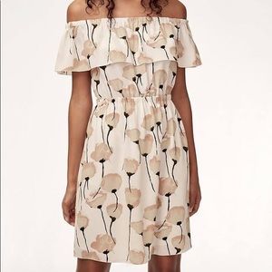 Aritzia Wilfred Hosta Dress in Oak/Prima Floral